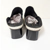 Dries Van Noten Leather Croc Print Mules Womens IT 39.5/US 9.5 White Heeled