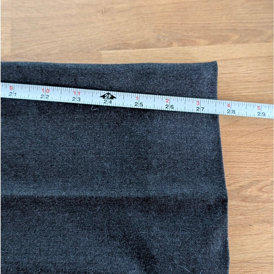 Ralph Lauren Pants Womens 6 Gray Wool High-rise Tailored Ankle Dress