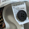 NWT Thakoon Black Multi Tweed Cotton Striped Fringed Shorts w/Pockets, size 6